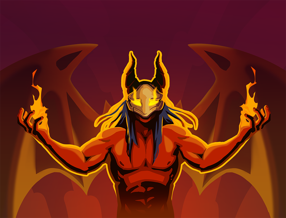 Demon Form card artwork
