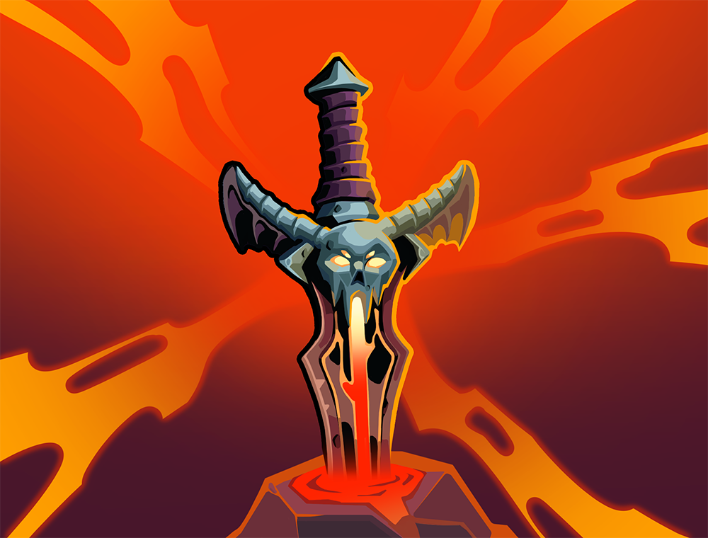 Infernal Blade card artwork