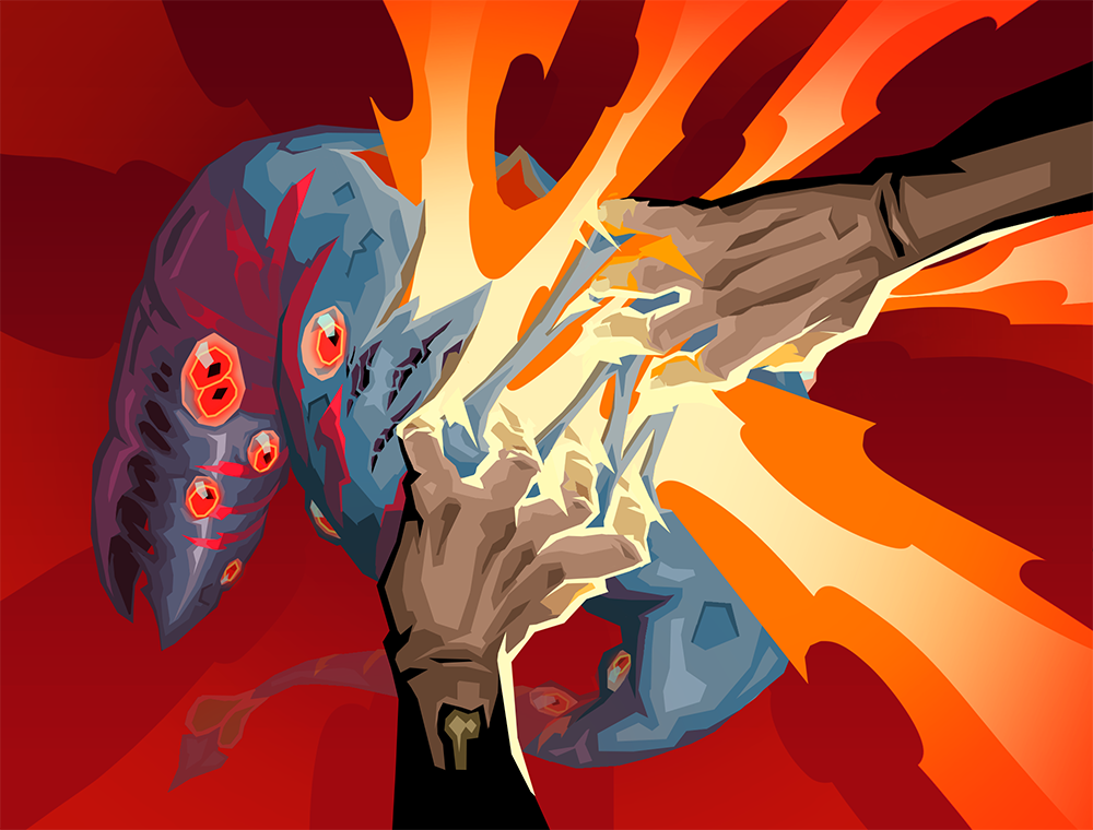 Defile card artwork