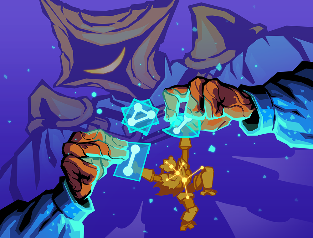 Constellation card art