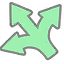 Adaptable power icon