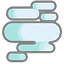 Blur power icon